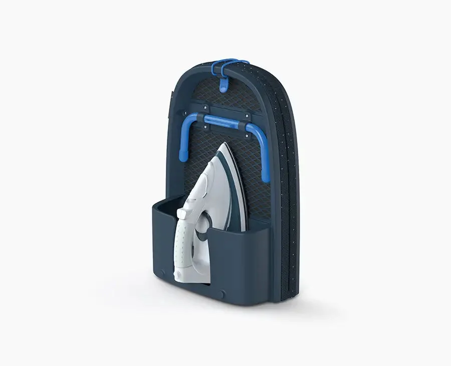 Joseph Joseph Pocket — mini table à repasser bleue 90 cm