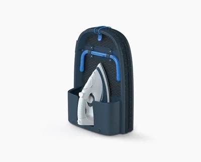 Joseph Joseph Pocket — mini table à repasser bleue 90 cm