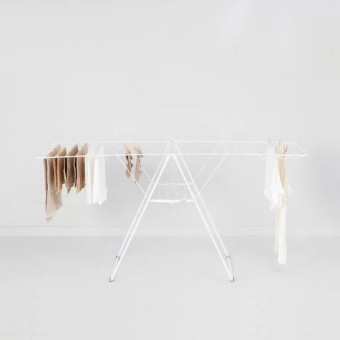 Brabantia HangOn — étendoir pliable 25 m blanc